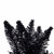 Vickerman 30" Flocked Black Fir Artifical Wreath Unlit with 260 PVC Tips