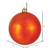Vickerman N593018DSV - Burnished Orange Ball Ornament
