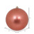 N593071DCV Vickerman - 12 in Coral Candy Ball UV Outdoor Christmas Ornament
