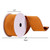Q214883 Vickerman - 2.5 in x 10 yd Camel Faux Suede Wired Decorative Ribbon