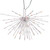 X21W160 Vickerman - 24 Inch Outdoor Multi-Color LED Starburst Christmas Light - White Frame