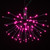 X21G090 Vickerman - 16 Inch Outdoor Pink LED Starburst Christmas Light - Green Frame