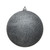 N593087DG Vickerman - 12 in Pewter Glitter Ball Christmas Ornament