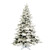 Vickerman 4.5' Flocked Utica Fir Artificial Christmas Tree Unlit