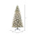 Vickerman 12' x 64" Flocked Jackson Pine Artificial Pre-Lit Christmas Tree Warm White Lights