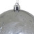 Vickerman 4" Pewter Shiny Mercury Ball Christmas Ornament 6 per Bag