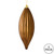 Vickerman M183276S - Mocha Finial Ornament