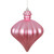 Vickerman N175879D - Pink Onion Ornament