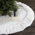 Vickerman 84" Plush White Velvet Christmas Tree Skirt
