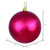 Vickerman N590721DSV - Berry Red Ball Ornament