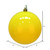 N593078DSV Vickerman - 12 in Yellow Shiny Ball UV Outdoor Christmas Ornament