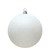 N594011DG Vickerman - 15.75 in White Glitter Ball Christmas Ornament
