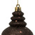 Vickerman N500275 - Chocolate Finial Ornament