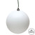 N596011M Vickerman - 2.4 in White Matte Ball Christmas Ornament - 60 Pack