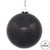 Vickerman N590717DSV - Black Ball Ornament