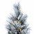 Vickerman 36" Flocked Jackson Pine Artificial Pre-Lit TearDrop with 100 Warm White Lights and 100 PVC Tips