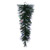 Vickerman 36" Flocked Jackson Pine Artificial Pre-Lit TearDrop with 100 Multi-Colored Lights and 100 PVC Tips