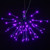 X21G086 Vickerman - 16 Inch Outdoor Purple LED Starburst Christmas Light - Green Frame
