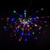 X21G160 Vickerman - 24 Inch Outdoor Multi-Color LED Starburst Christmas Light - Green Frame