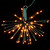 X21G087 Vickerman - 16 Inch Outdoor Yellow LED Starburst Christmas Light - Green Frame
