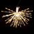 X21W161 Vickerman - 24 Inch Outdoor Warm White LED Starburst Christmas Light - White Frame