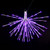 Vickerman 160Lt x 24" White Starburst Purple 5mm LED Lights