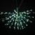X21G169 Vickerman - 24 Inch Outdoor Pure White LED Starburst Christmas Light - Green Frame
