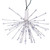 X21W082 Vickerman - 16 Inch Outdoor Blue LED Starburst Christmas Light - White Frame