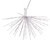X21W241 Vickerman - 32 Inch 240-Light Outdoor Warm White LED Starburst Christmas Light - White Wire
