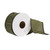 QR224205 Vickerman - 2.5 in x 10 yd Green Stripe Wired Decorative Ribbon