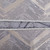 Q202437 Vickerman - 2.5 in x 10 yd Gray and Beige Chevron Sheen Wired Decorative Ribbon