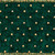 Q214689 Vickerman - 2.5 in x 10 yd Green and Gold Wired Decorative Ribbon