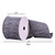 Q214805 Vickerman - 4 in x 10 yd Pewter and Silver Stripe Metallic Wired Decorative Ribbon
