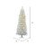 Vickerman A103266LED 6.5' x 32" White Salem Pencil LED 300WW
