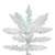 Vickerman A104182LED 8.5' x 58" Sparkle White Spr LED 850MU