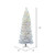 Vickerman A103267LED 6.5' x 32" White Salem Pencil LED 300MU