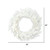 Vickerman A104247 48" Sparkle White Wreath 260Tips