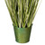Vickerman 37" Artificial Potted Native Green Grass