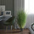 Vickerman 60" Artificial Potted Green Curled Grass