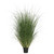 Vickerman 60" Artificial Potted Green Curled Grass