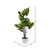 TB230137 Vickerman - 37 in Green Monstera Artificial Bush - Potted - Set of 8
