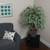 Vickerman 4' Artificial Silver Maple Extra Full Bush Gray Round Plastic Container