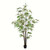 Vickerman 6' Artificial Potted Black Japanese Bamboo Tree