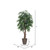 Vickerman 6' Artificial Green Smilax Executive Tree Brown Round Plastic Container