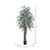 Vickerman 6' Artificial Variegated Smilax Executive Black Plastic Pot