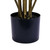 Vickerman 7' Potted Artificial Green and Orange Croton Tree