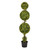 Vickerman 5' Artificial Triple Ball Green Boxwood Topiary