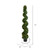Vickerman 6' Artificial Potted Green Cedar Spiral Tree