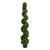 Vickerman 6' Artificial Potted Green Cedar Spiral Tree