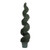 Vickerman 72" Artificial UV Resistant Pond Cypress Spiral in Two Tone Green Pot